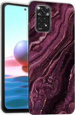 Immagine prodotto di Custodia per Xiaomi Redmi Note 11 / 11S Copertura protettiva Marble Motif Custodia per telefoni cellulari Silicone Slim Cover