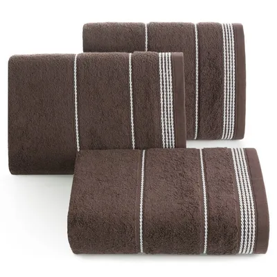 Produktbild von Handtuch Mira, 30x50 cm, braun, 04, Frottee, 500 g/m², Eurofirany
