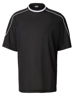 Produktbild von Urban Classics Oversize T-Shirt Herren Piping Mesh Oversized Tee schwarz S