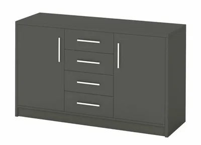 Obrázek produktu pro Kombinovaná komoda LILLY - šedohnědá