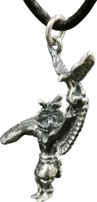 Produktbild von Adlertänzer mit Adler Schmuck Anhänger Silber Vögel 30x30mm (inklusive