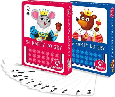 Image de Cartes à jouer 54 feuilles - Junior 63407