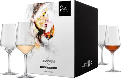 Zdjęcie produktu dla EISCH, zestaw 4 szklanek do digestifów, model 518/5, w opakowaniu prezentowym, SKY SENSISPLUS, numer artykułu 25185050/180075
