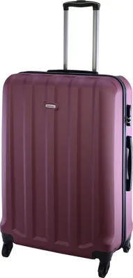 Produktbild von Cahoon – Hartschalen-Koffer Trolley 4-Rollen Reisekoffer / XL 102 Liter / Farbe: purple rose