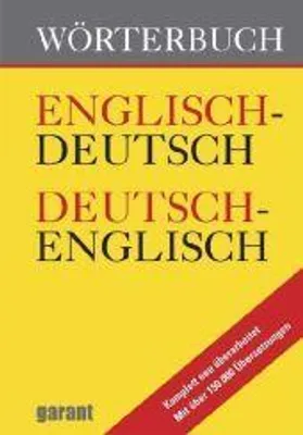 Produktbild von Wörterbuch Deutsch/Englisch