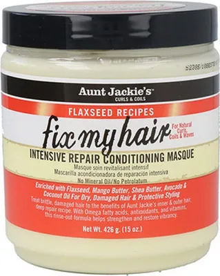 Produktbild von Haarmaske Aunt Jackie's C&C Flaxseed Fix My Hair (426 ml)