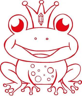 Produktbild von TimeTEX Siebdruck-Stempel "Perpetuum" rund "Froschkönig"