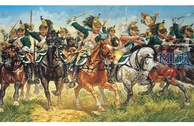 Image de Figurines Kit 6015 - DRAGOONS FRANCAIS (NAP. WARS) (1:72)