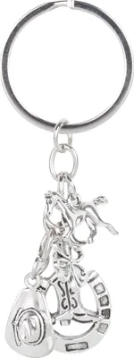 Immagine prodotto di McNeill portachiavi Keyring Ruby argentato