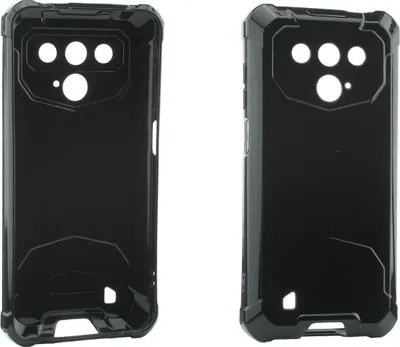 Image de caseroxx Housse de protection TPU compatible avec Hotwav T5 Pro, étui en caoutchouc pour téléphone portable noir