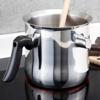 Produktbild von HI Milchtopf 1,2 L Doppelwandig Edelstahl