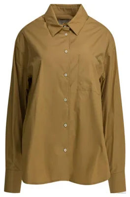 Image de LouLou De Saison chemise femme beige en coton - 36