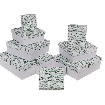 Produktbild von OOTB Weiße Geschenkkartonage Eukalyptus