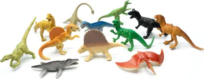 Produktbild von 11x Dinosaurier Set Tierfiguren Aufstellfiguren Dino Dinos Figuren erwachsen