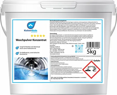 Produktbild von KaiserRein Waschpulver Konzentrat 5-fach konzentriert