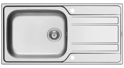 Immagine prodotto di Lavello da incasso 100x50 cm Lavello da cucina Athena Plus 60 cm Mobile con vasca grande