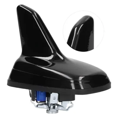 Zdjęcie produktu dla Antena z płetwą rekina 5Q0035507B5FQ Czarna błyszcząca Zamiennik dla Karoq/Kodiaq/Octavia 5E/Superb NP