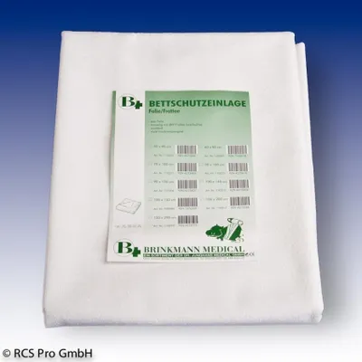 Produktbild von Bettschutzeinlage Folie/Frottee 100 x 150 cm