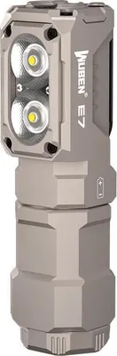 A studio shot of a flashlight.