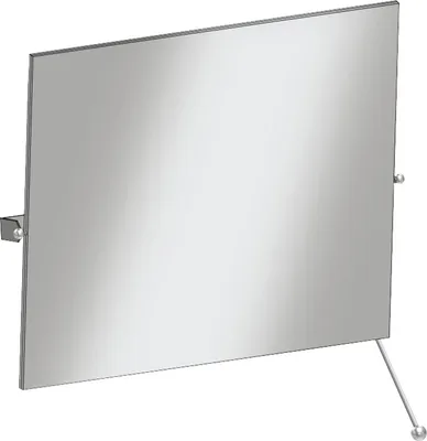 Immagine prodotto di Specchio inclinabile KWC AR, CONTINA, acciaio inox, 600x500x74 mm, impugnatura