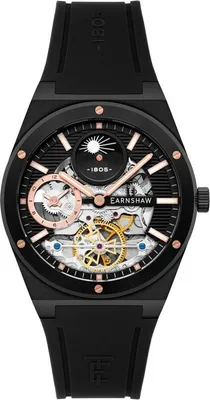Image de Earnshaw - ES-8291-03 - Montre-bracelet - homme - automatique - Drake Dual Time