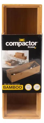 Immagine prodotto di Compattatore Organizzatori per cosmetici - Organizzatore per la conservazione 225x75x65 mm, bambù RAN6965