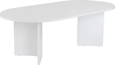 Produktbild von Dmora Couchtisch Parrano 119x60x40h cm Weiß Zeitschriftenhalter
