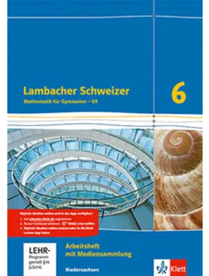 Produktbild von Lambacher Schweizer. Arbeitsheft plus Lösungsheft und Lernsoftware 6. Schuljahr. Niedersachsen G9