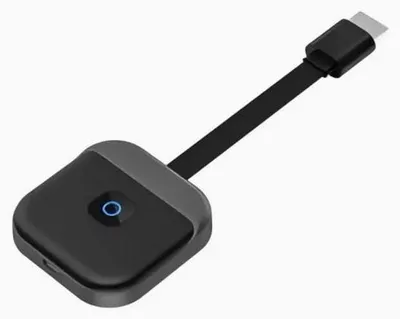 Produktbild von Kabelloser HDMI-Adapter – 4K Miracast Bildschirmspiegelung – 5G/2,4 GHz Sender und Empfänger – Streaming von Video, Audio und Dateien für PC, Laptop