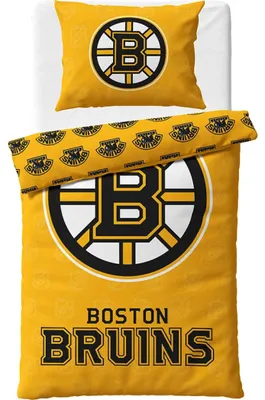 Productafbeelding van NHL-ijshockeyposter, Boston Bruins. Afmetingen: 140x200 + 70x90 cm