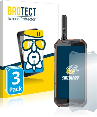 Produktbild von 3x BROTECT Schutzglas für Ulefone Armor 3w Schutzfolie Displayschutz Display Schutz Glas Folie klar
