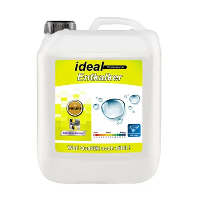 Produktbild von 5 Liter ideal Entkalker für PHILIPS Kaffeevollautomaten Zitronensäure Hochkonzentrat
