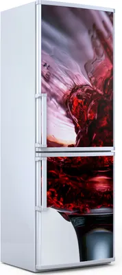 Produktbild von Magnete Dekorative - 60 cm x 180 cm - Küche Magnetmatte Kühlschrankmagnete - Wein Wird Eingeschenkt