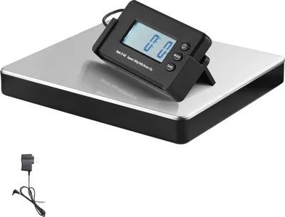 Obrázok produktu pre SucceBuy Prepravná váha Digitálna poštová váha - 440 lbs x 1,7 oz AC/DC s LCD displejom pre balíky