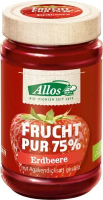 Produktbild von MUS TRUSKAWKOWY (75 % OWOCÓW) 250 g - ALLOS