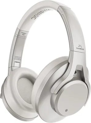 Produktbild von Over Ear Kopfhörer  Hybrid Active Noise Cancelling Bluetooth Kopfhörer mit CVC Rauschunterdrückung, immersives Audio, niedrige Latenz ANC