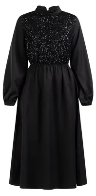 Productafbeelding van LYNNEA Damesjurk met lange mouwen, model 10524670-LY02, marineblauw, maat L