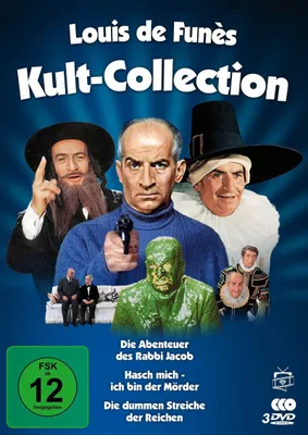 Produktbild von Louis de Funès - Kult-Collection (3 legendäre Kultfilme) (3 DVDs)