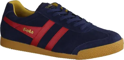 Image de Gola Pour des hommes Faible Sneaker Harrier CMA192 Low Top CMA192 bleu