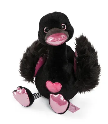 Produktbild von NICI Plüsch Liebe Schwarzer Schwan 50cm, GRÜN