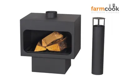 Produktbild von Farmcook Gartenkamin Arizona lackiert