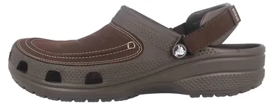 Produktbild von Crocs Yukon Vista II LiteRide Clog Sandalen Espresso/Mushroom 49-50