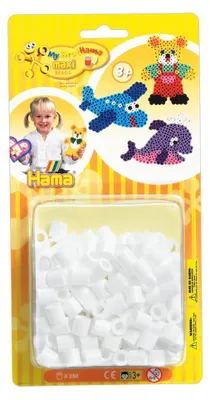 Obrázek produktu pro Hama Beads 8501, Kreativní souprava pro děti, 3 rok/roky, PVC, Bílá, 250 kusů