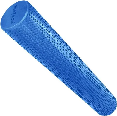 Obrázok produktu pre Veľký valec EVA na masáž chrbta a tela s nopkami 90 cm - modrý