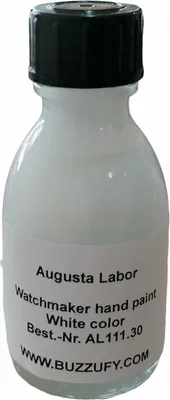 Image de Peinture Blanche Augusta pour Cadres de Montre - 30ml