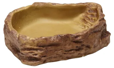 Produktbild von Futterschale im Felsdekor, klein