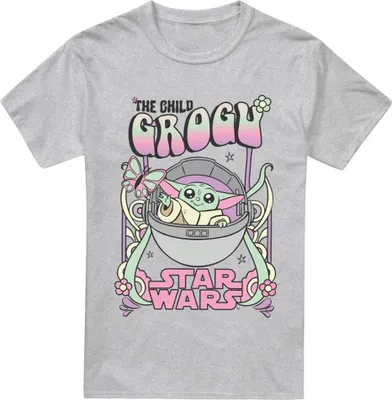 Productafbeelding van Star Wars: The Mandalorian - T-shirt voor heren, model TV3948 (maat M) (Sport Heide)