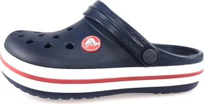 Image de CROCS Crocband Kinder Clogs navy-rot NEU Gr.21-35 EUR 34-35 (J3)