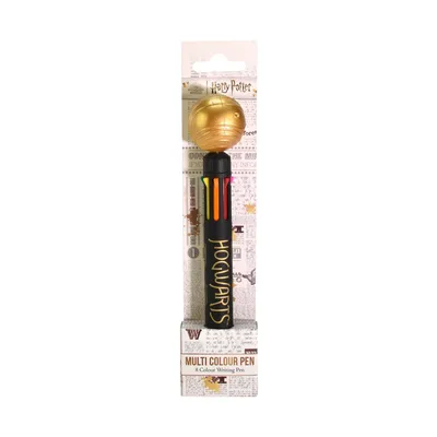 Obrázok produktu pre BlueSky HP713586 BlueSky Kugelschreiber Harry Potter - Stift "Schnatz" 8 in 1 (mehrfarbig) schwarz Schreibfarbe farbsortiert, 1 St.