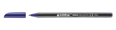 Produktbild von Edding 1200, Violett, Schwarz, Violett, Kunststoff